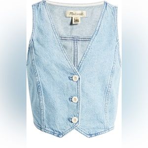 Madewell dropped Jean vest!